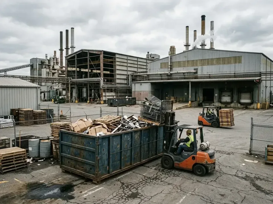 industrial-factory-scrap-conta-003 — frequently asked questions, Cheap Roll-off Dumpster Rentals in Oak Point, TX